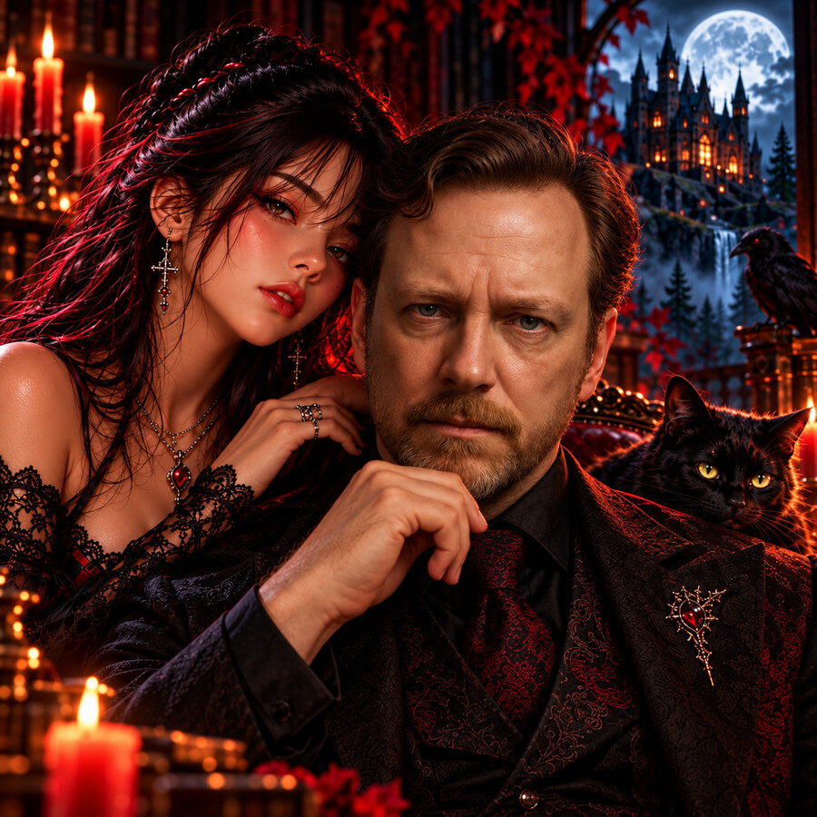 B.A. Sins author profile artwork