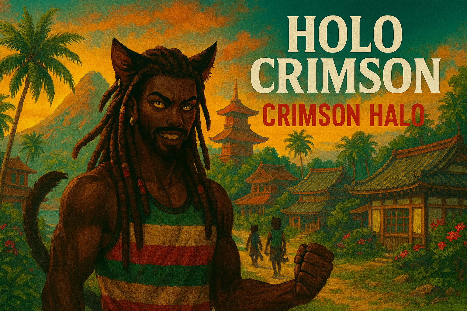 Holo Crimson Group art