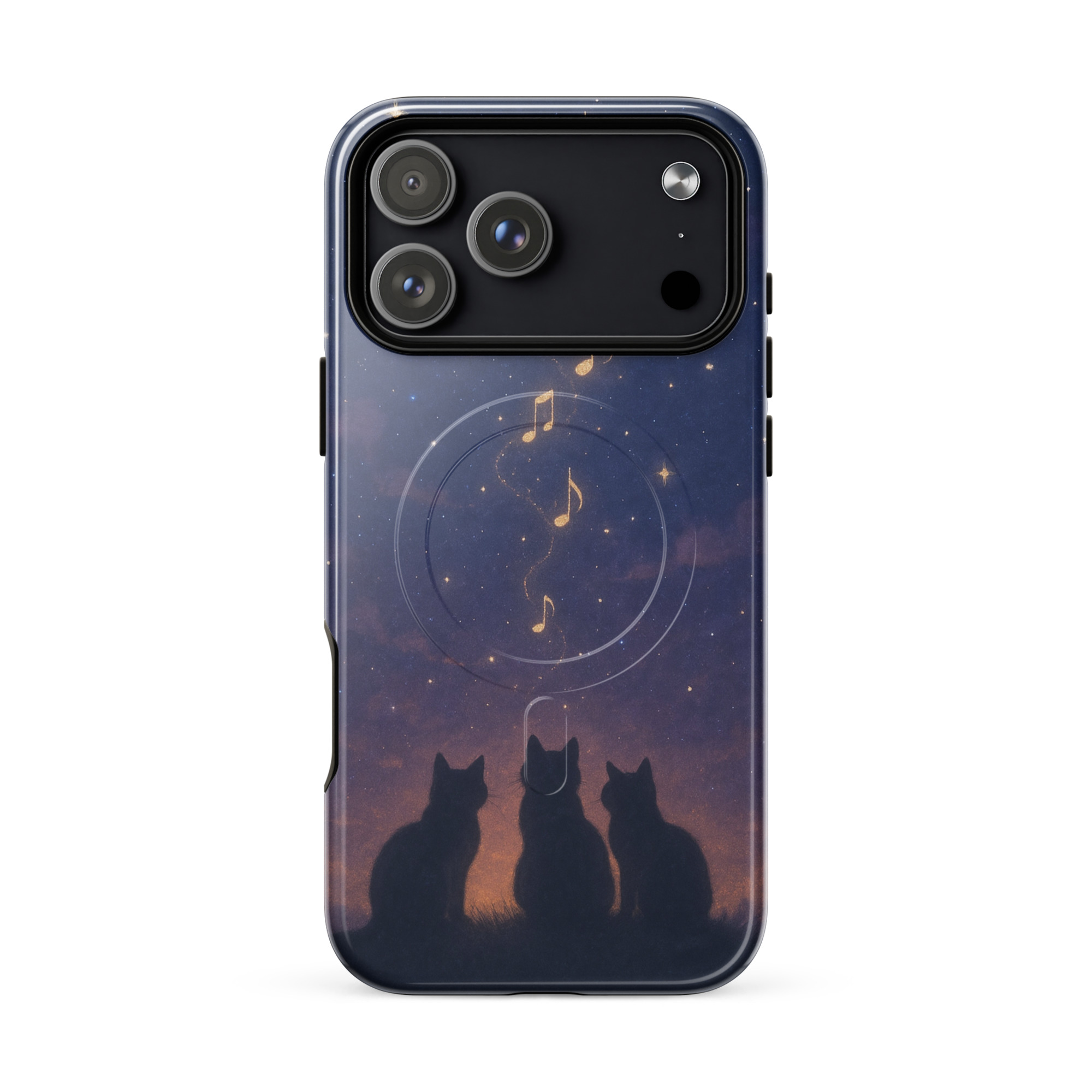 Celestial Neko Harmony — MagSafe® Tough iPhone Case